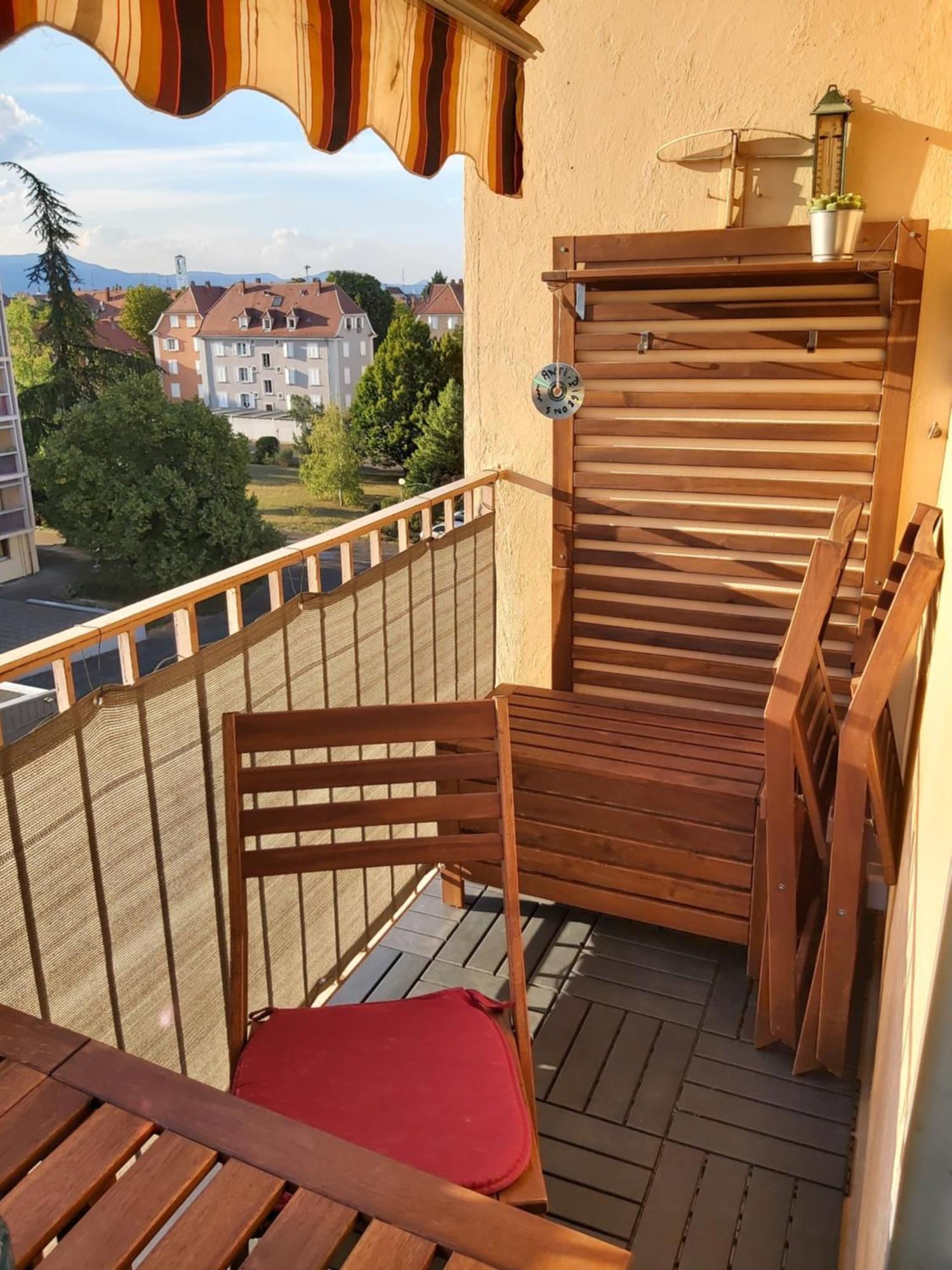 Апартаменты Le Marcellin Colmar - Garage - Terrasse Экстерьер фото